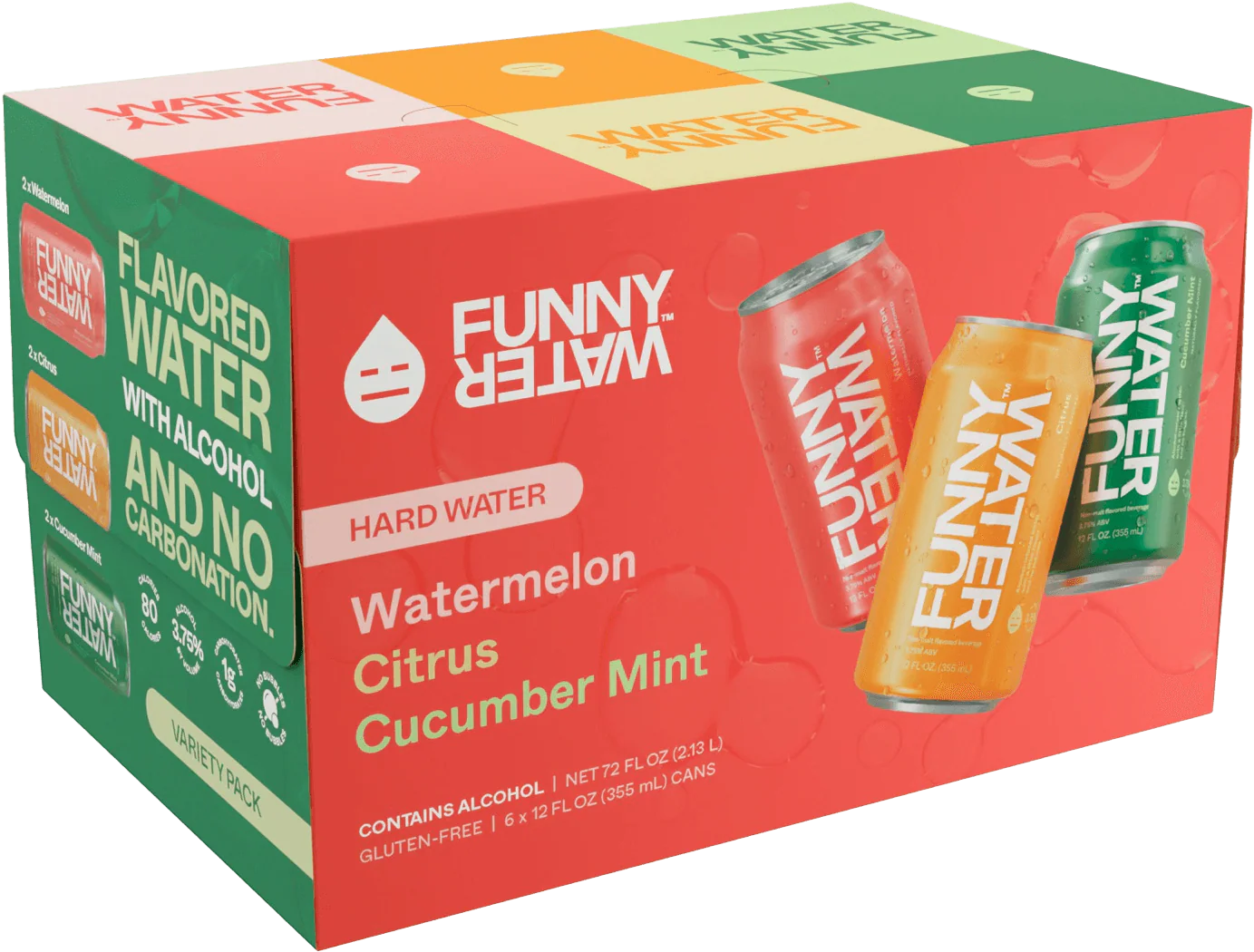 Funny Water Variety Pack (2.13L)