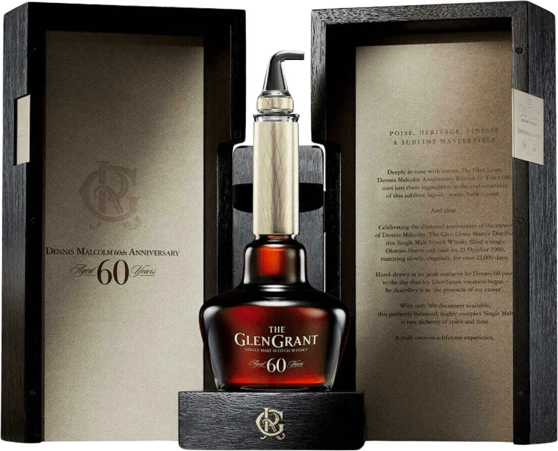 Glen Grant 'Dennis Malcolm 60th Anniversary' Single Malt Scotch Whisky