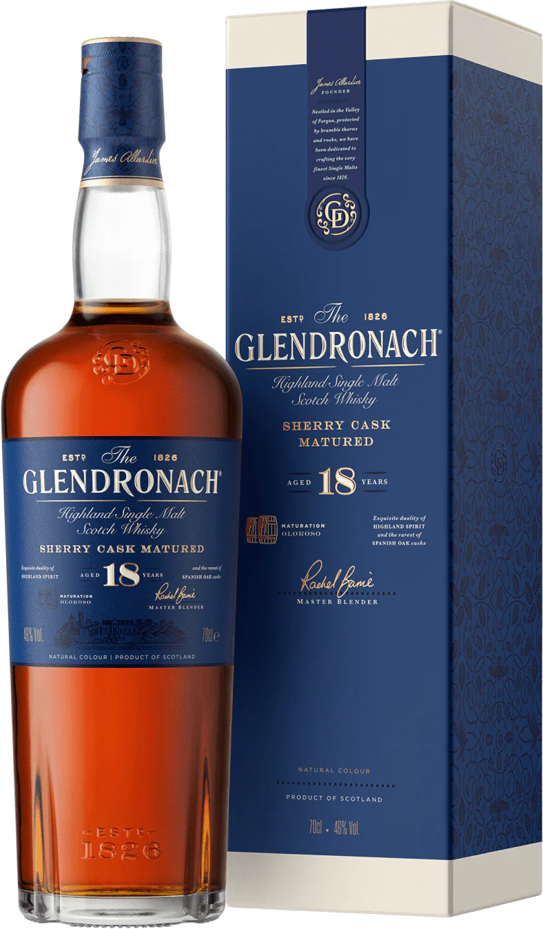 The GlenDronach 18 Year Old Single Malt Scotch Whisky