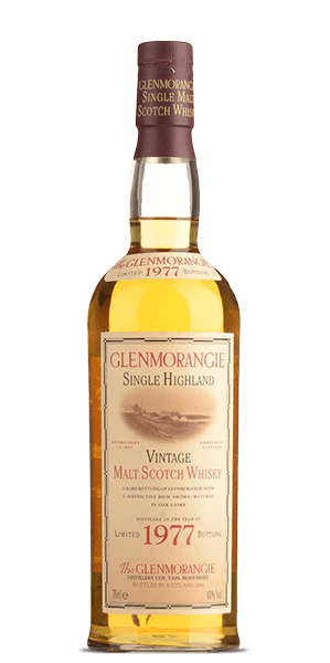 Glenmorangie 21 Year Old 1977