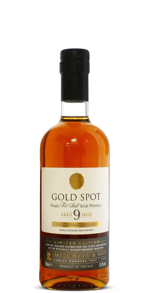 Gold Spot 9 Year Old 135th Anniversary Irish Whiskey