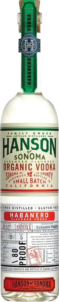 Hanson of Sonoma Habanero Organic Vodka