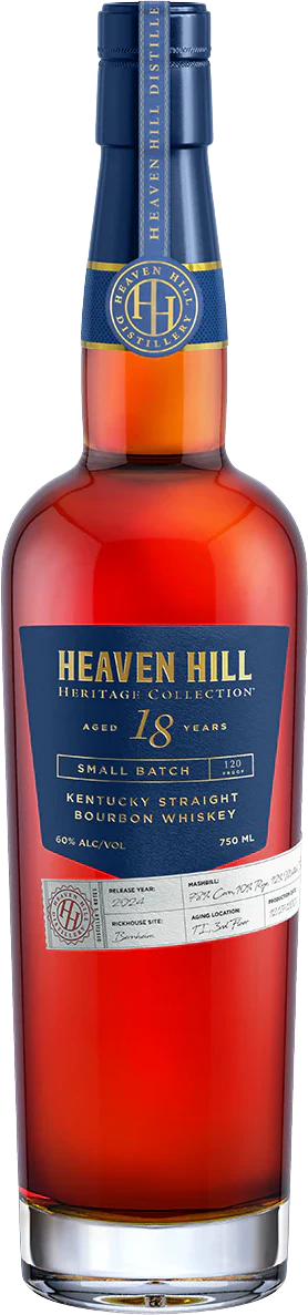 Heaven Hill Heritage Collection 18 Year Old 2024 Release Kentucky Straight Bourbon Whiskey