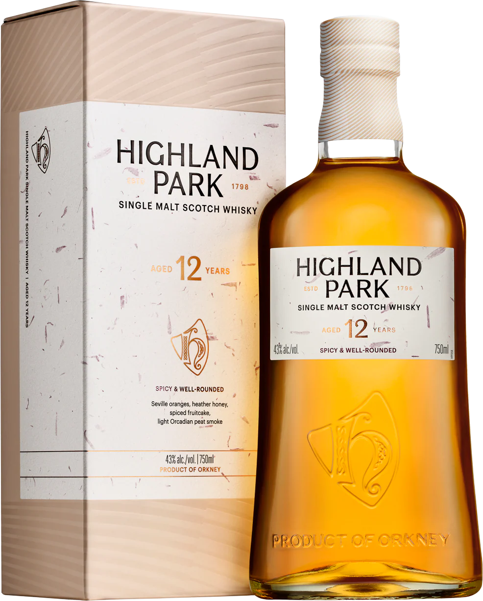 Highland Park 12 Year Old Single Malt Scotch Whisky