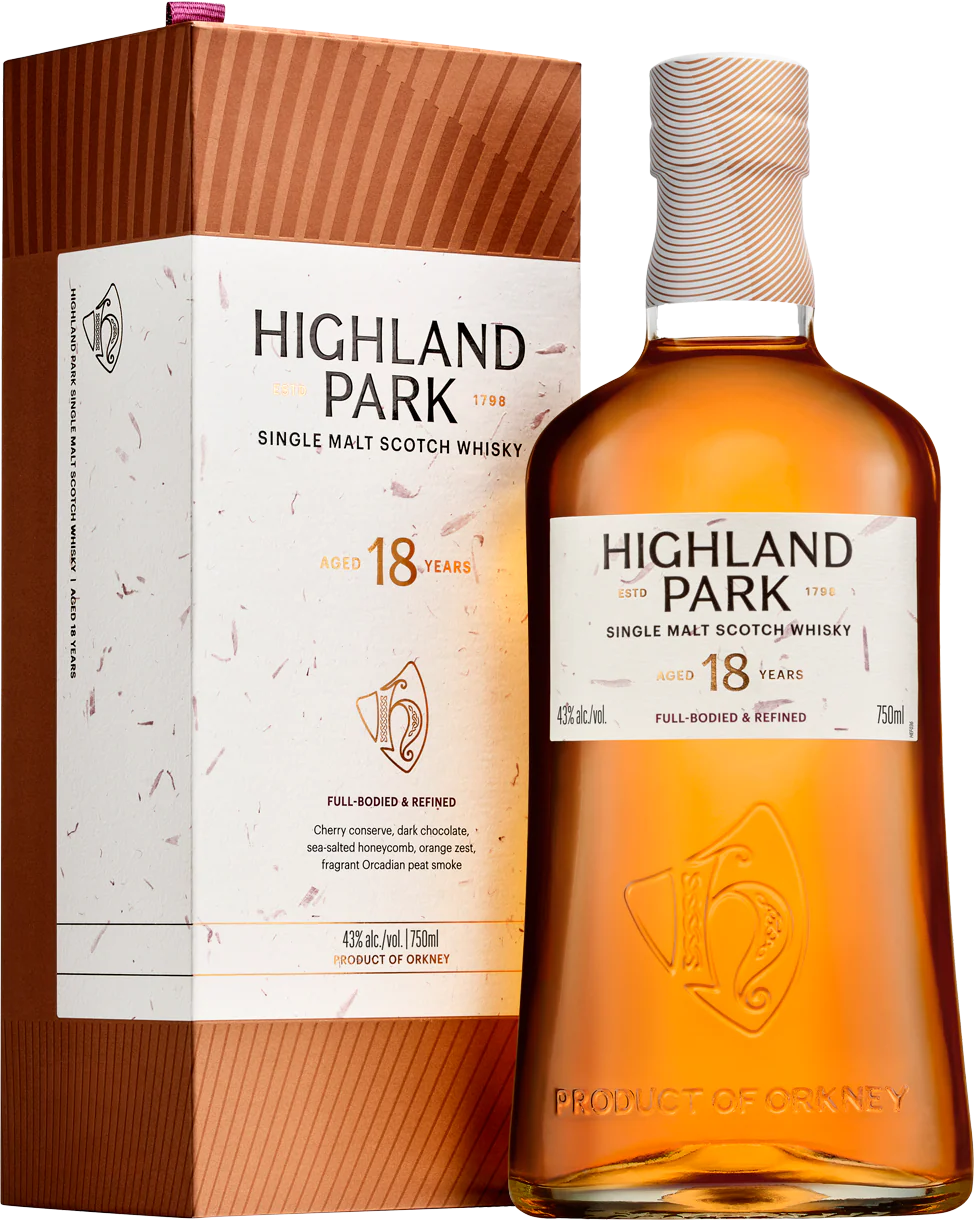 Highland Park 18 Year Old Single Malt Scotch Whisky