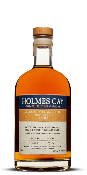 Holmes Cay Australia Beenleigh 2012 Single Cask Rum