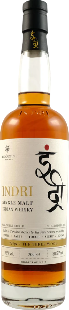 Indri 'Trini - The Three Wood' Indian Single Malt Whisky