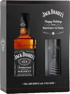 Jack Daniel's Old No. 7 Tennessee Whiskey Glass Gift Set