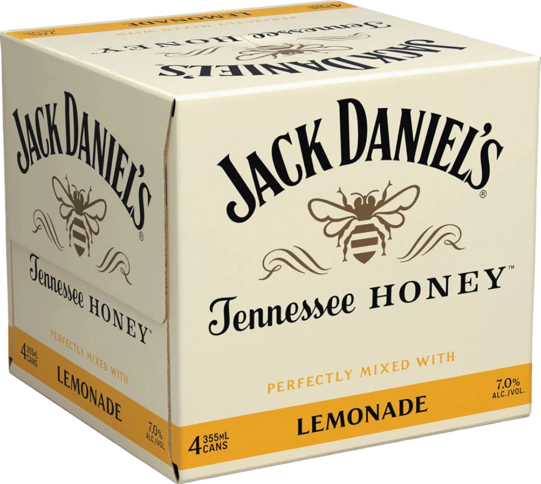 Jack Daniel's Whiskey, Honey & Lemonade 12-Pack (1.42L)
