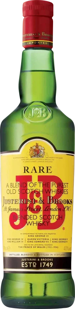J&B Justerini & Brooks Rare Blended Scotch Whisky