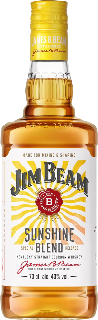 Jim Beam Sunshine Blend Kentucky Straight Bourbon Whiskey