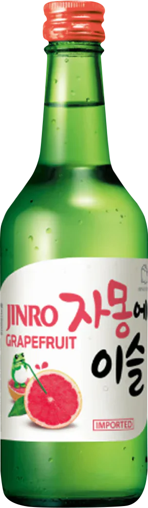 Jinro Grapefruit Soju (375mL)