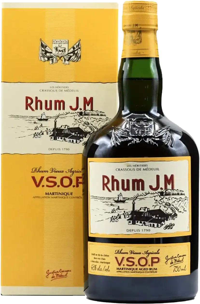 J.M Rhum Vieux Agricole V.S.O.P. (700mL)