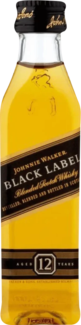 Johnnie Walker Black Label 12 Year Old Blended Scotch Whisky (50mL)
