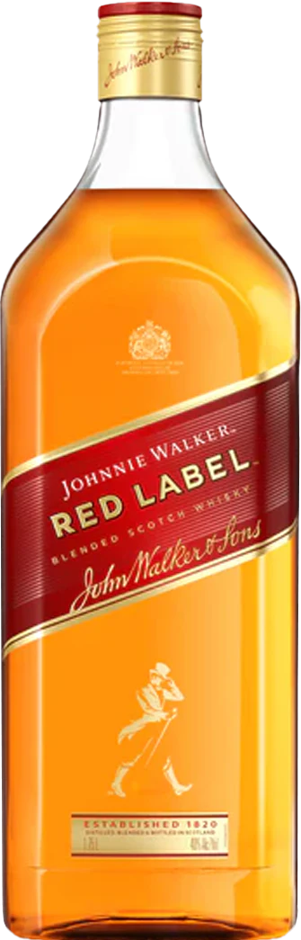 Johnnie Walker Red Label Blended Scotch Whisky (1.75L)