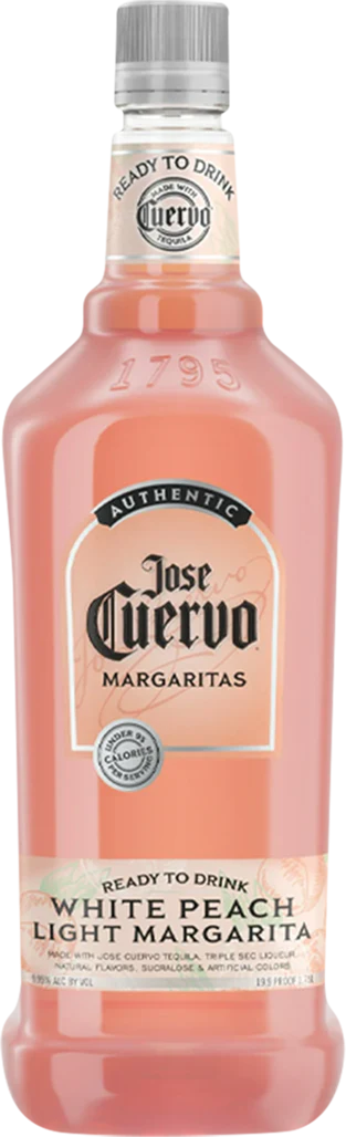 Jose Cuervo Authentic White Peach Light Margarita (200mL)