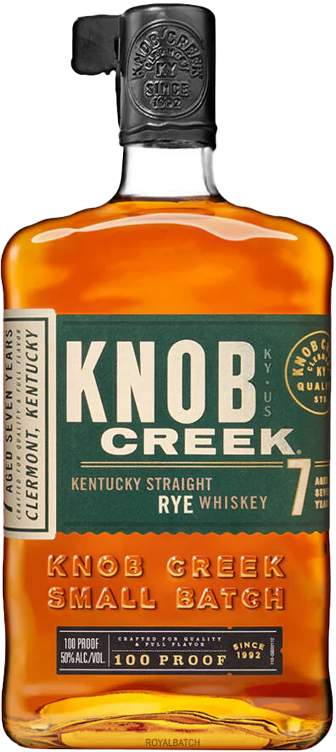 Knob Creek 7 Year Old Straight Rye Whiskey (1L)