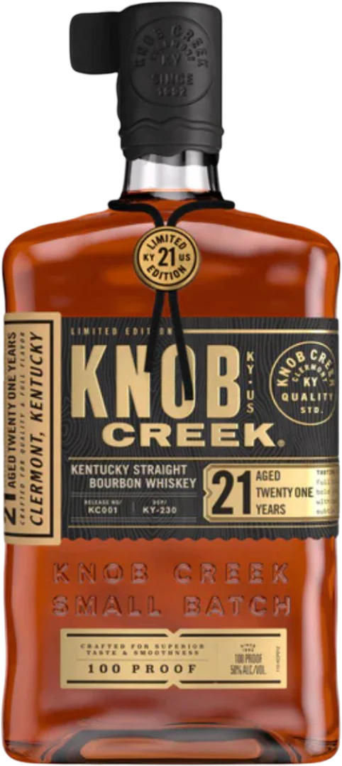Knob Creek Small Batch Limited Edition 21 Year Old Straight Bourbon Whiskey