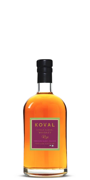 Koval Single Barrel Amurana Barrel Finished Rye Whiskey
