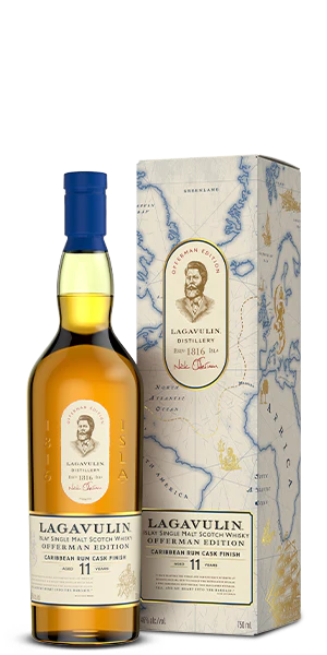 Lagavulin Offerman Edition 11 Year Old Caribbean Rum Cask Single Malt Scotch Whisky