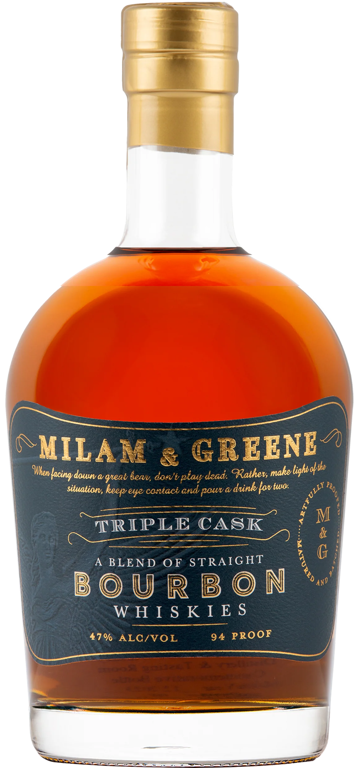Milam & Greene Triple Cask Straight Bourbon Whiskey