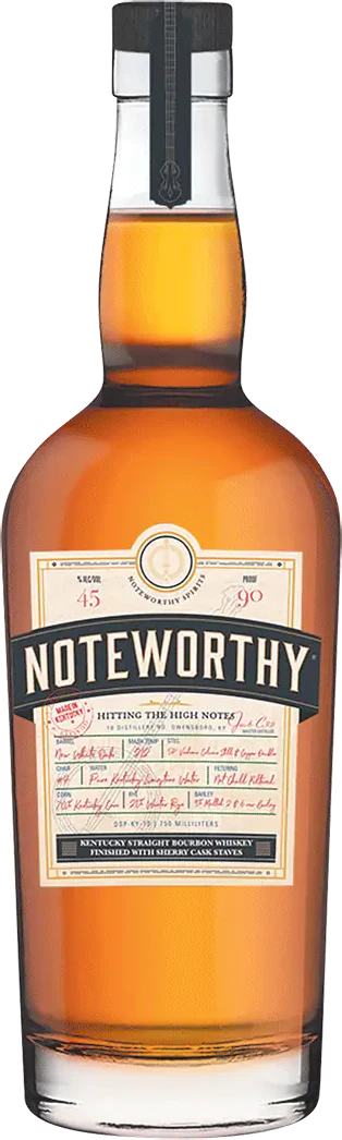 Noteworthy Straight Bourbon Whiskey