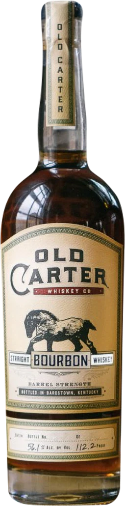 Old Carter Whiskey Co. Batch 10 Barrel Strength Straight Rye Whiskey
