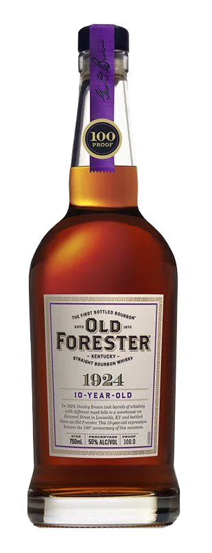 Old Forester 1924 10 Year Old Kentucky Straight Bourbon Whiskey
