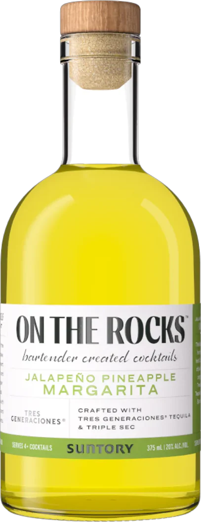 On The Rocks Jalapeno Pineapple Margarita (375mL)