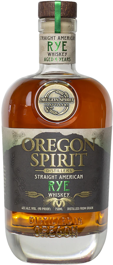 Oregon Spirit Straight American Rye Whiskey