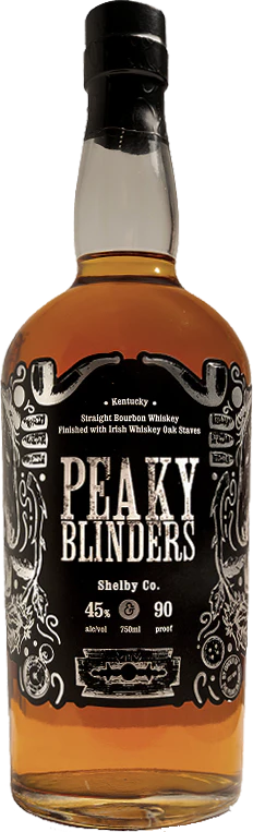 Peaky Blinders Irish Oak Staves Finish Kentucky Bourbon Whiskey