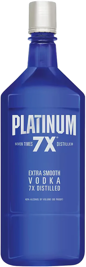 Platinum 7x Seven Times Distilled Vodka (375mL)