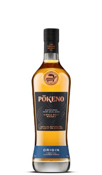 Pōkeno Origin New Zealand Single Malt Whisky (700mL)