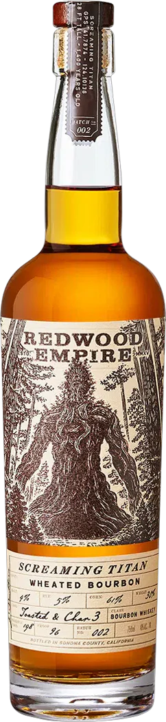 Redwood Empire Screaming Titan Wheated Bourbon Whiskey