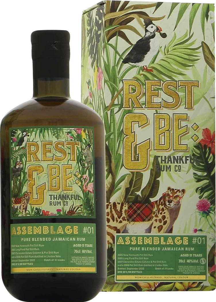 Rest & Be Thankful Co. Assemblage No1 13 Year Old Pure Blended Rum