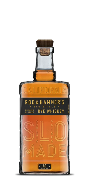 Rod & Hammer's SLO Stills Distiller's Reserve Rye Whiskey