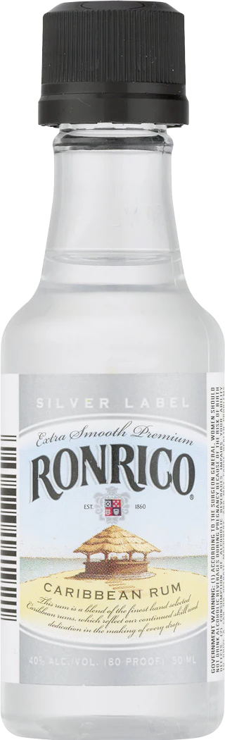 Ronrico Silver Label Rum (50mL)