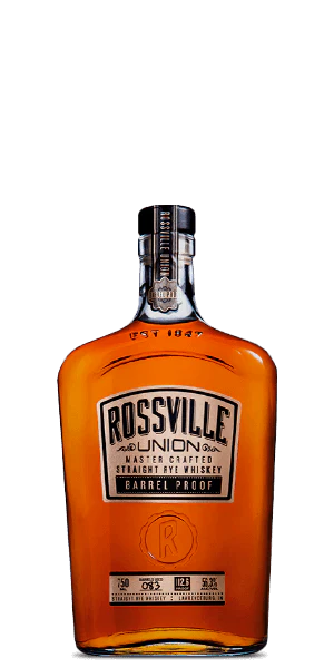 Rossville Union Master Crafted Barrel Proof Straight Rye Whiskey