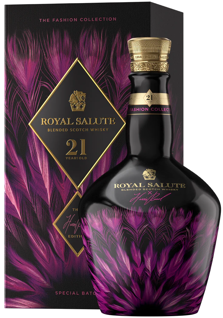 Royal Salute x Harris Reed 21 Year Old Fashion Edition Blended Scotch Whisky (700mL)