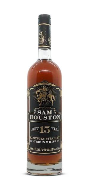 Sam Houston 15 Year Old 2021 Release No. 6 Kentucky Straight Bourbon Whiskey