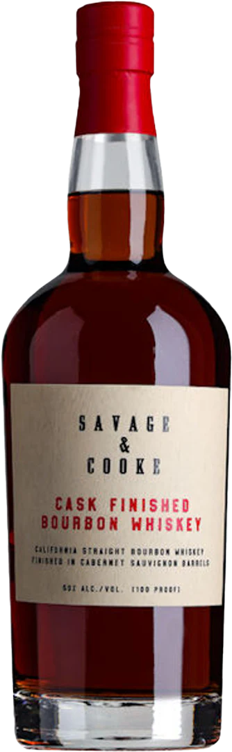 Savage & Cooke Cabernet Sauvignon Cask Finished Bourbon Whiskey