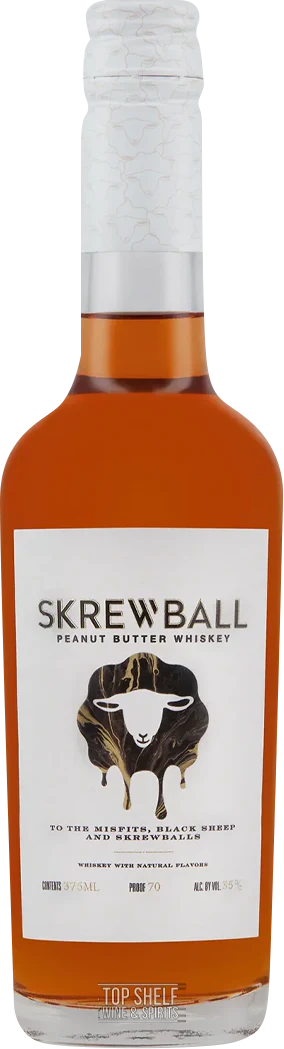 Skrewball Peanut Butter Flavored Whiskey (375mL)