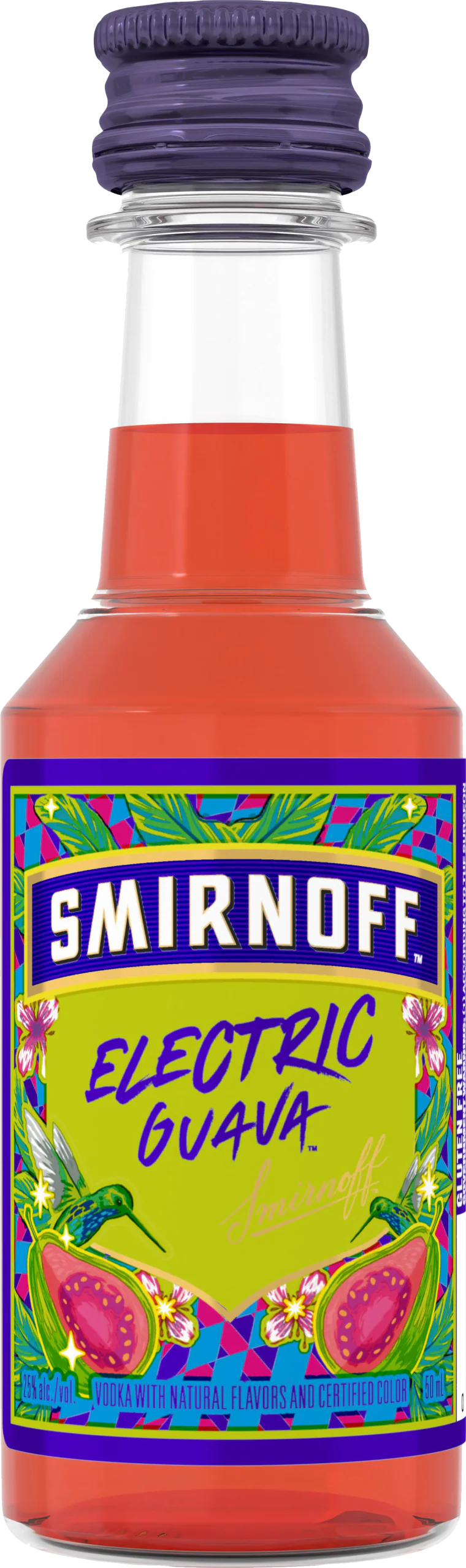 Smirnoff Electric Guava Flavored Vodka (50mL)