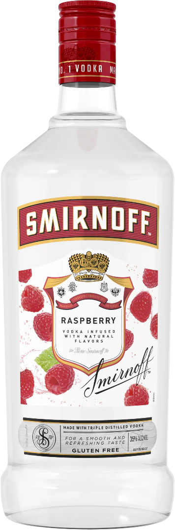 Smirnoff Raspberry Flavored Vodka (1.75L)