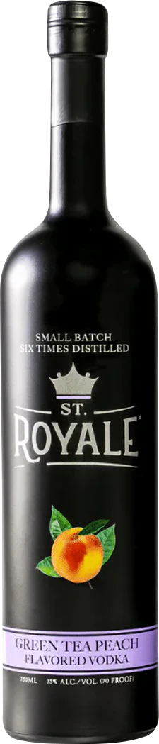 St. Royale Green Tea Peach Flavored Vodka