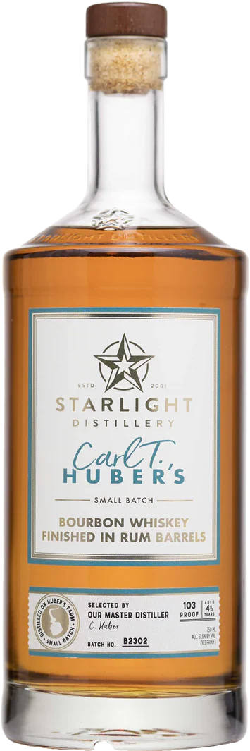 Starlight Distillery Carl T. Rum Barrel Finish Straight Bourbon Whiskey