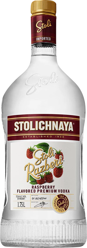 Stolichnaya Razberi Raspberry Vodka (1.75L)