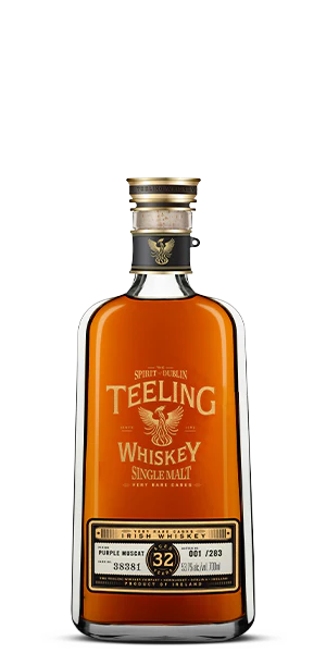Teeling 32 Year Old Purple Muscat Finish Single Malt Irish Whiskey (700mL)