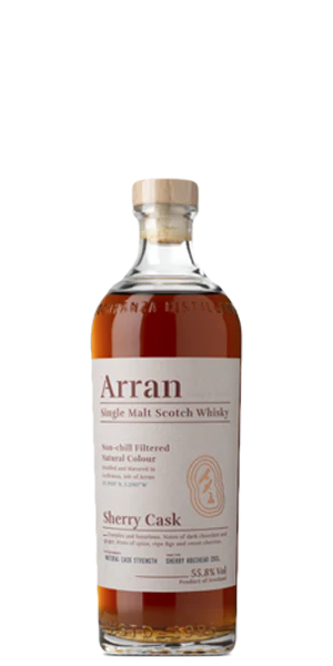 The Arran Malt Distillery Sherry Cask Single Malt Scotch Whisky (700mL)