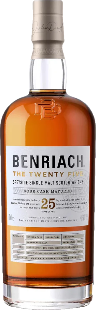 The BenRiach 25 Year Old Single Malt Scotch Whisky (700mL)